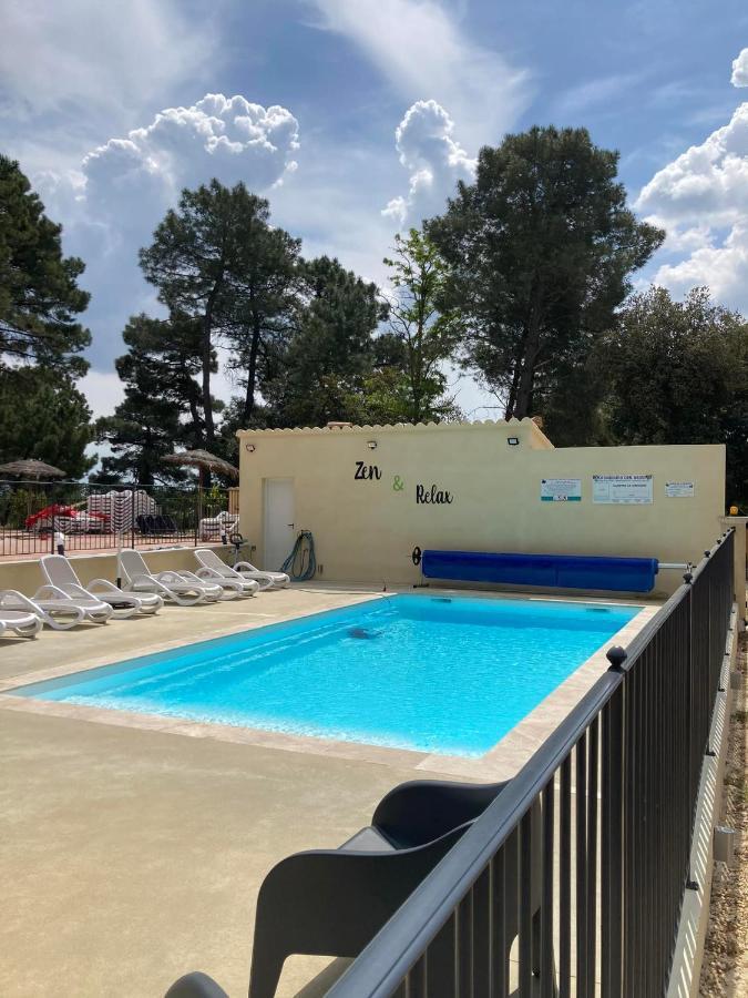 Camping La Simioune En Provence 博莱讷 外观 照片